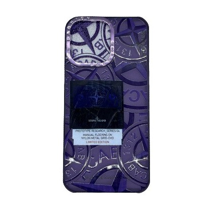 Stone Island blue Phone Case (iPhone 15 models)